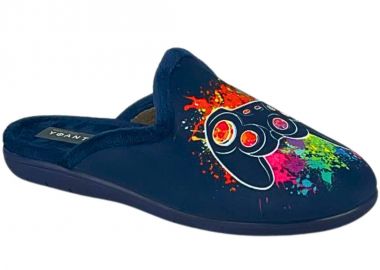 Εφηβικές Παντόφλες Σπιτιού | Υφαντίδης | 532010 | Μπλε - Υφαντίδης - 